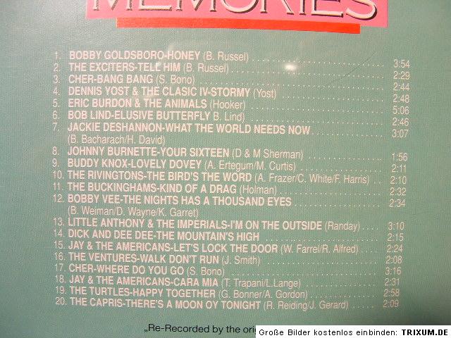 GOLDEN MEMORIES Vol. 1,2,3,4,5, 18, 20, 21 20 CDs *