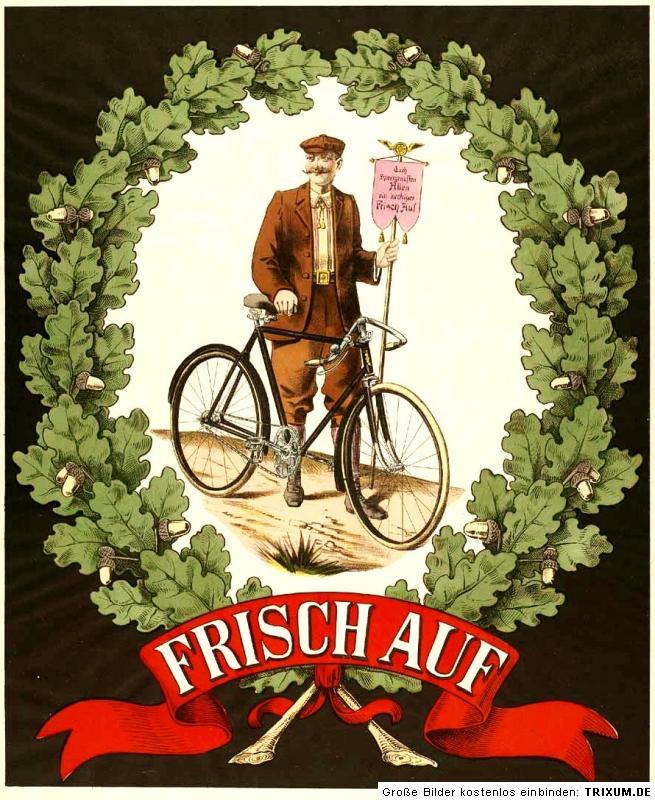 SECHS historische FAHRRADPlakate (Fahrräder, Werbung) eBay