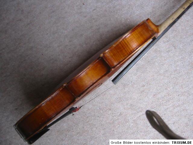 Nice old German Violin NR Nicely flammed Stradivarius  