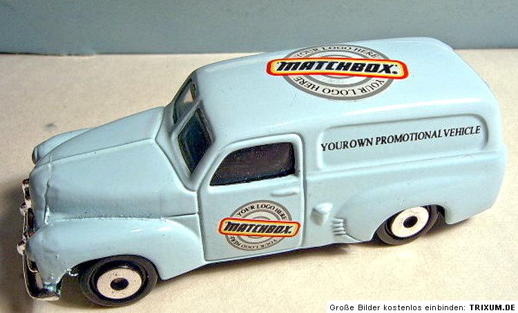 Matchbox FJ Holden Van Matchbox australian promo